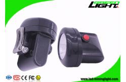 China 85 LUM illuminous Coal Miners Headlamp 2.8 Ah Rechargeable Li - Ion Battery supplier