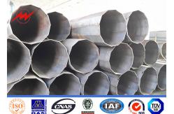 China Outside ASTM A123 Electrical Power Pole High Strength 10kV - 220kV Power Capacity supplier