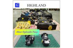 China Highland Concrete Mixer Hydraulic Plunger Pump With Strong Load Capacity supplier