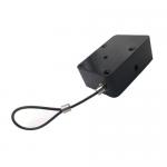 Cubic Shaped Security Recoiler 3 Outlets Anti Theft Cable Retracting Pull Box
