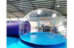 China Round Transparent Stent Inflatable Party Tent Crystal Bubble Dome supplier