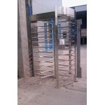 Low Cost Electronic Full Height Turnstiles , Custom Size Turnstile Security Systems
