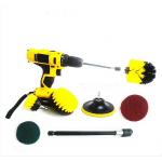 7 Piece 0.4 kg 4 Inch Drill Drill Cleaning Brush For Grout Floor Tub Shower Tile Corners for sale