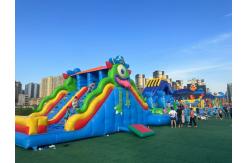 China Large Inflatable Water Slide With Pool Adult Water Slide Bounce House Inflatable Slide supplier