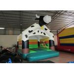 Inflatable cow bouncy digital painting inflatable cow jumping house PVC inflatable bouncy house