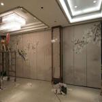 Acoustic Movable Partition Wall Systems For Exhibition Place / Hospital for sale