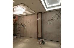 China Sound Proof Folding Door Partitions For Banquet Hall / Acoustic Partition Wall supplier