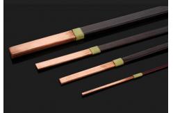 China Class A Rectangular / Flat Enamelled Copper Wire 200 Degree For Transformers supplier