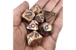 China GST Multi purpose CE Precision RPG OEM Nontoxic Bulk RPG Polyhedral Dice Set supplier