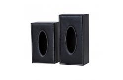 China PU Leather Anti Moisture Rectangular Napkin Tissue Box Household Storage Organization supplier