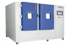 China Electronic Two - Zone Temperature Thermal Shock Chamber / Stability Testing Machine supplier