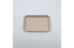 China Compostable Biodegradable Bagasse Tableware Disposable Rectangular Shape supplier