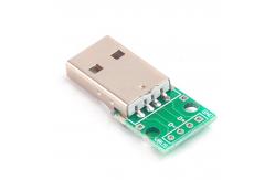 China USB 2.0 Male To 2.54mm DIP PCB Adapter Board supplier