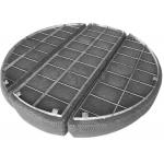 Knitted Stainless Steel Woven Wire Mesh Filament Surface For Gas / Liquids Separated for sale
