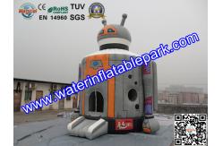 China Multi Function Massive Inflatable Robot Game Bouncer Combo For Adult /  Kids supplier