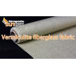 SUNTEX Vermiculite Coated Fiberglass Fabric for sale