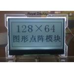 STN/FSTN Blue 128x64 Dots COG Graphic LCD Module with 3.3V Voltage for sale