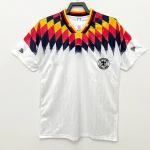 White Retro Classic Football Jerseys Quick Dry Vintage Soccer T Shirts for sale