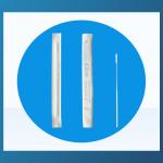 Nylon Head HUACHENYANG Nasal Swabs Type 1  Specimen Collection Flocked Swab for sale