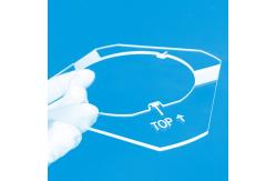 China High Precision Transparent Quartz Glass Plate With Large Holes supplier