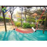 Rope Hanging Adult Hammock Swings Handmade Polyester Customized for sale
