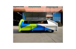 China Customized Steel Recycling Mobile Skip Bins Large Waste Garbage Bin supplier