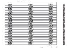 China Light Weight Architectural Wire Mesh Aluminum Woven Braided Cable Rope Weather Proof supplier