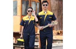 China Short Sleeve OEM Construction Worker Uniform Customized Logo supplier