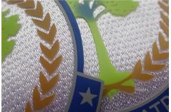 China Washable Heat Transfer Flock Labels , Custom Screen Printing Patches supplier