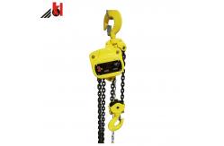 China Hand Operated Manganese Welding Smooth Chain Pulley Block supplier