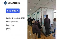 China Self - Service Digital Health Kiosk Machine Heart Rate Measure 12 Months Warranty supplier