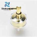 Acrylic Appearance Lotion Pump Electroplating Gold With Cover