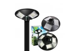 China High Bright Lighiting Source UFO Solar Post Light 250W For Garden Lighting supplier