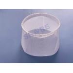 Fabricated PP Mesh Filter Basket With Sewn Bottom In Custom Tailored Size for sale