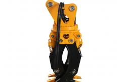 China Hydraulic Mini Excavator Rotating Grapple / Metal Scrap Grapple supplier