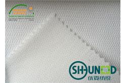 China Interlining Micro - Dot Interlining Fabric Bleach White W1080D supplier
