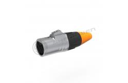 China IP65 Waterproof Rj45 Male And Female Connector Metal Button Upgrade Model supplier