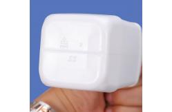 China 100ml HDPE Square Laboratory Reagent Bottle Containers Screw Cap supplier