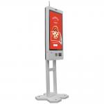 Capacitive Touch Screen Restaurant Ordering Kiosk Machine Self Service Payment for sale