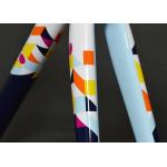 DIY Decoration Bicycle Frame Decals With SGS Certification Abrasion Resistance