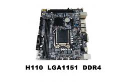 China Intel Desktop Mainboard H110 H110m LGA1151 DDR4 I5 I7 Processor 2133mhz 2400mhz supplier