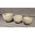 Fireproof Fiber Clay Planter For Long-lasting In Indoor And Outdoor Spaces Keep 5-6 Years for sale