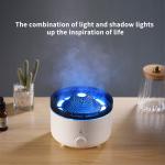 HOMEFISH 36db-45db Essential Oil Diffusers Flame Air Diffuser 560ml