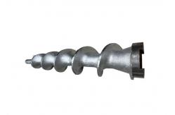 China 12-26 Inch Spiral Plug Screw Feeder Shaft For MDF HDF Plant supplier