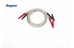 China REPUSI Reusable EKG / ECG Alligator Clip 150m length 3pcs per set supplier
