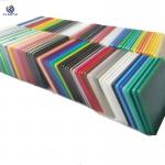 Custom Size Color Acrylic Sheet Cast Process Colored Acrylic Panels Scratch Resistant for sale