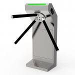 Pedestrian Bi-Directional Tripod Turnstile Gate Weatherproof 1.5mm Thickness Frame for sale