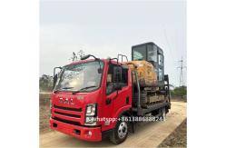 China JAC FlatBed Platform Truck Single Row Seat 4X2 Drive Wheel Left Steering supplier