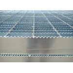 16-W-4 Serrated Steel Bar Grating Galvanized Feature Twisted Square Bars for sale
