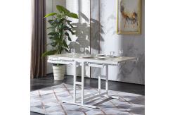 China Kitchen Baking Varnish Pure Metal 140cm Width Convertible Shelf Table supplier